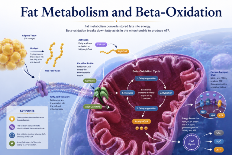 Fat Metabolism and Beta-Oxidation: Low-Intensity Exercise and Recovery in Physical Therapy