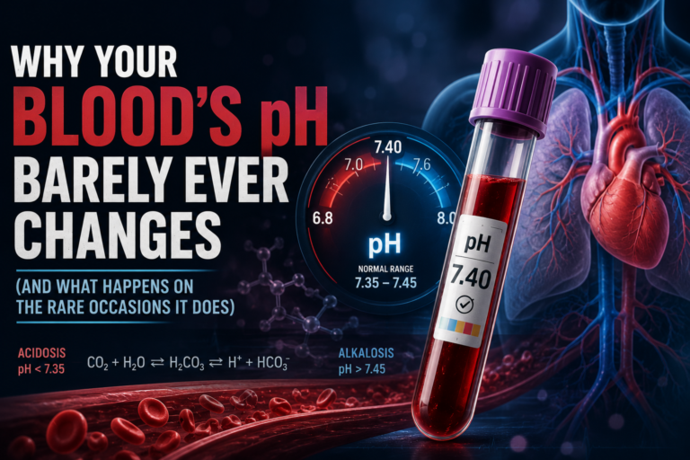 Why Your Blood’s pH Barely Ever Changes (And What Happens on the Rare Occasions It Does)