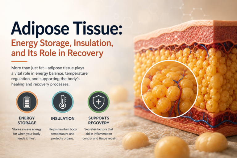 Adipose Tissue: Energy Storage, Insulation, and Its Role in Recovery